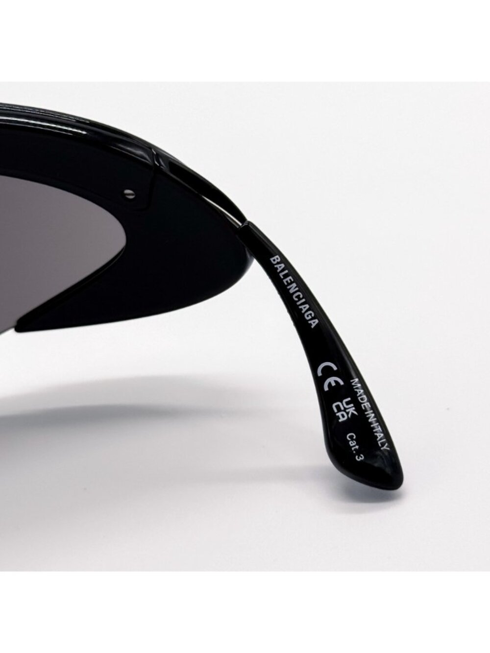 NEW BALENCIAGA BB0232S 001 SUNGLASSES BLACK UNISEX EYEWEAR BALENCIAGA - Picture 10 of 12